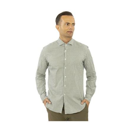 Xacus, Casual Shirts Bruin, Heren, Maat:XL
