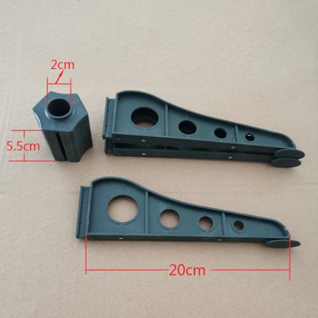 Udskiftningsstativ til kunstigt juletræ, Juletræsstativer med 0,8 tommer hul, trekantformet, aftagelig juletræsplatform