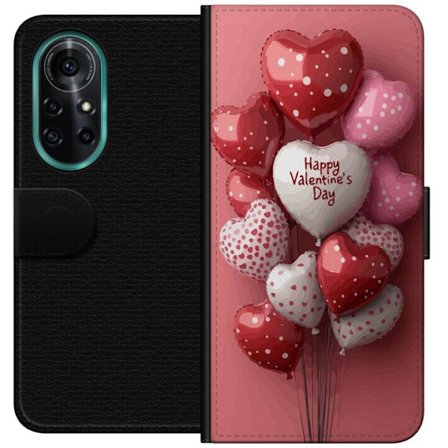 Kompatibelt Plånboksfodral till Huawei Huawei nova 8 Pro Valentinballonger