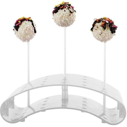 Lollipopställ för upp till 20 Cakepops, Transparent Display Dekoration Serveringsbas Hylla-3