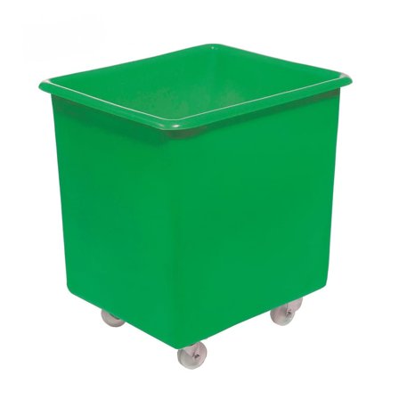 Mobile container truck, 690x620x530 mm, 135 L, green