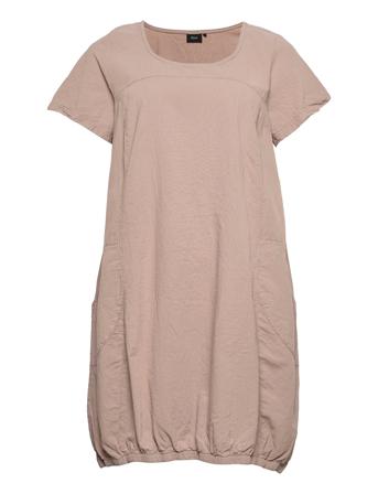Jeasy, S/S, Dress Lyhyt Mekko Vaaleanpunainen Zizzi