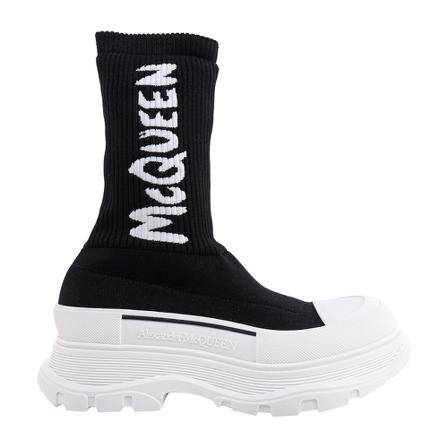 Alexander McQueen, Ankle Boots Czarny, Kobieta, Rozmiar: 37 EU