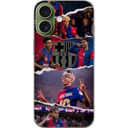 Kompatibelt Mobilskal till Apple Apple iPhone 17 Yamal Fotboll Spelare Barcelona