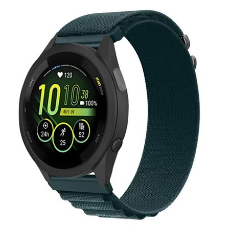 22mm 20mm Nylonarmband för Garmin Forerunner 165 55 265 965 Alpine Loop Armband Klockarmband Garmin Venu 3/Vivomove Trend/Active 5