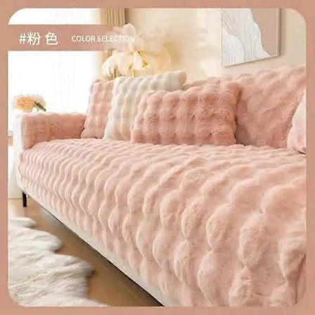 Talvella paksuuntava sohvan pehmuste pitkä pehmoinen pehmeä pyyhe 2 3 istuttava liukueste jakkara L sohvan sängynsuojakangas sohvan kodin sisustus