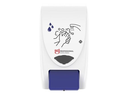 SC JOHNSON PPROFESSIONAL Dispenser Cleanse Hands vit 2L - Lyreco - Städ och hygien - Tvål och hygien - Hygiensystem - Deb