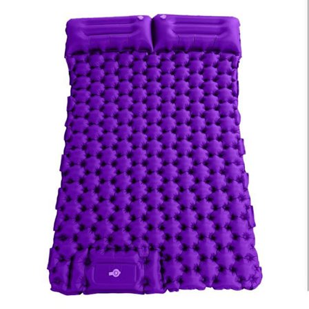 Selvoppblåsende campingmadrass: tykk og lett dobbel campingmadrass som kan festes som campingmatte og kompakt campingmatte