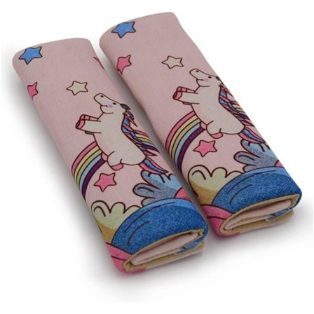 2 st Barnpojke Bilbälteskydd Säkerhetsbälte Axelpadda Axel