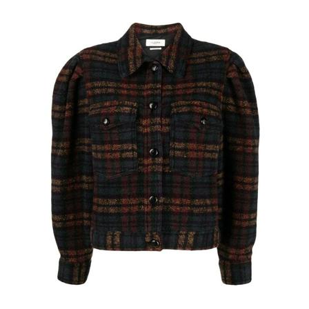 Isabel Marant Étoile, Ma 1204-22A012E Coats Czarny, Kobieta, Rozmiar: S