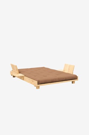 Karup Design - Social Sohvasänky W. 2 Pcs Back Rests , 2 Pcs Side Tables And . Mattress - Keltainen - Vuodesohvat - - Homeroom