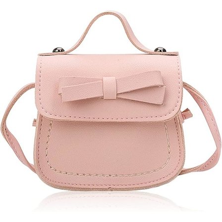 Tyttöjen olkalaukku, taaperon käsilaukku, jossa kukkakuvioinen minikolikkopussi, lompakko, pieni käsilaukku, lapsille 1-3-vuotiaille, juhliin, 