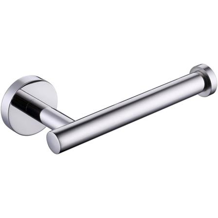 Toiletpapirholder i rustfrit stål - Toiletpapirholder til badeværelse og køkken - Moderne stil - Vægmonteret poleret stål