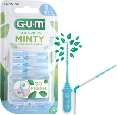 GUM Soft-Picks Comfort Flex S 40 stk, Medicin & Pleje, Mund & Tandpleje, Tandstikker