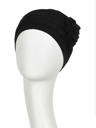 House of Christine Headwear HocLotus Turban Black, Tøj & Bolig, Hovedbeklædning, Turbans