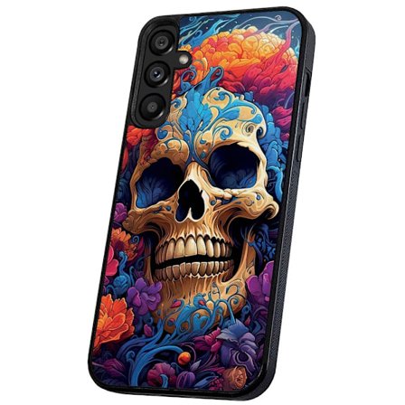 Samsung Galaxy S25 - Skal/Mobilskal Skull