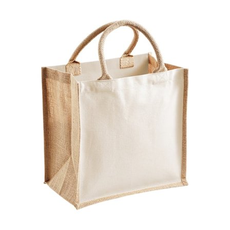 Westford Mill Jute Tote En Storlek Naturlig