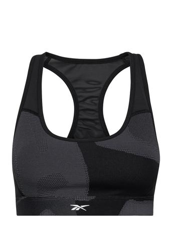 Ts Lux Racer Bra-Jacquard Black Reebok Performance