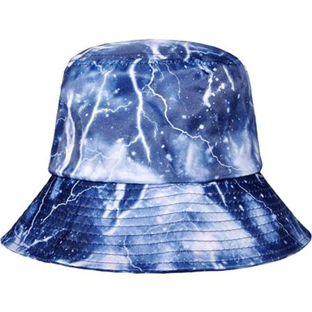 Bucket Hat Med Space Galaxy Print Unisex