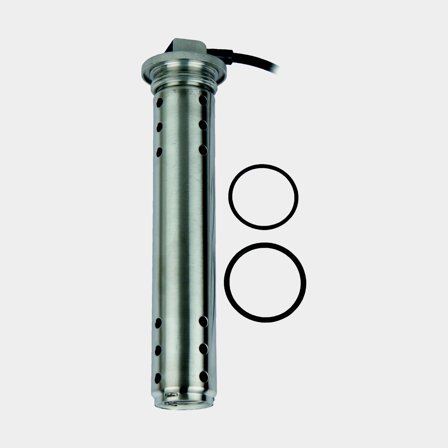 Septigivare / nivågivare för septitank Wema S3H-4, 240 – 33 Ω, rostfritt syrafast stål, 1 1/4" gänga, 410 mm