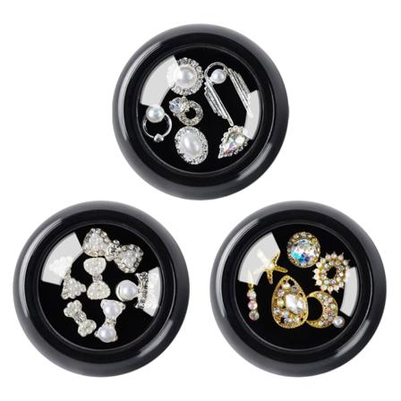 Krystall Rhinestone Neglekunst Tilbehør Smykker Dekorasjon DIY