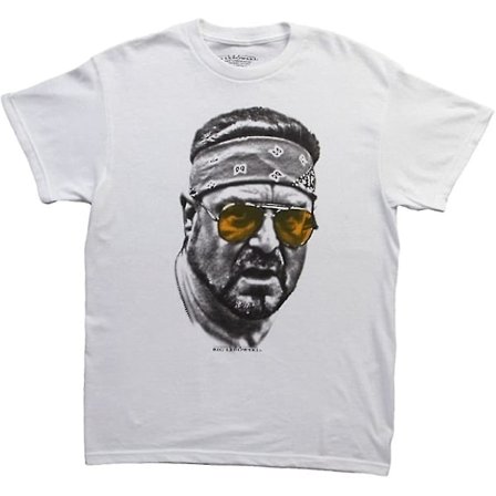 The Big Lebowski Walter Orange Glasses T-shirt för män