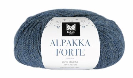 Dale Garn Alpakka Forte Denim-Melert 707, 50g