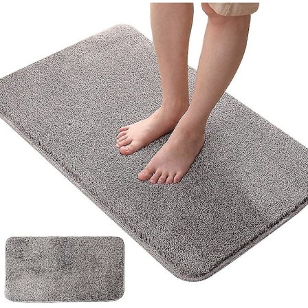 Skridsikker dørmåtte, 60 x 40 cm vandtæt entrédørmåtte, dørmåtte, smudsfælde