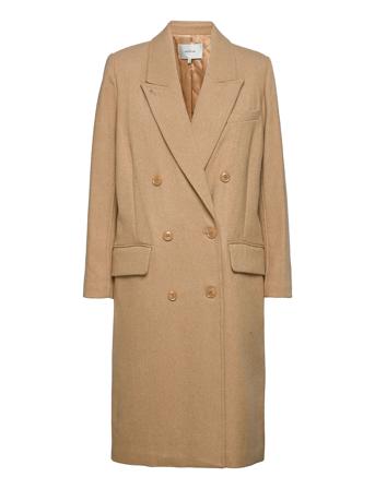 Chantalgz Coat Outerwear Coats Winter Coats Beige Gestuz
