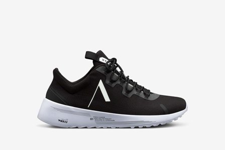 ARKK Copenhagen Herren Sneakers Größe 43 Axionn Mesh PWR55 Black White