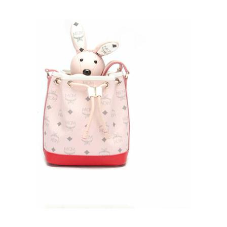 MCM Pre-owned Pre-owned Bucket Bags Pink, Dame Vintage Tasker, Størrelse: ONE Size