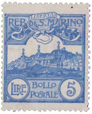 San Marino 1903 - MICHEL 45 - Postfrisk