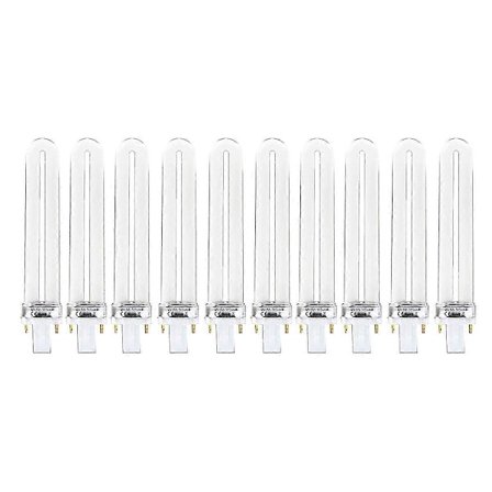 10 STK 9w Negle UV Maskin 365nm Lampepære Rør