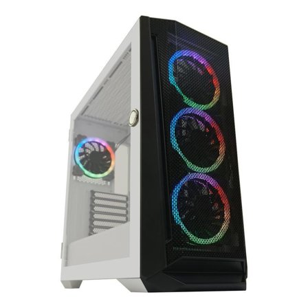 LC POWER Holo-1_X Midi Tower White