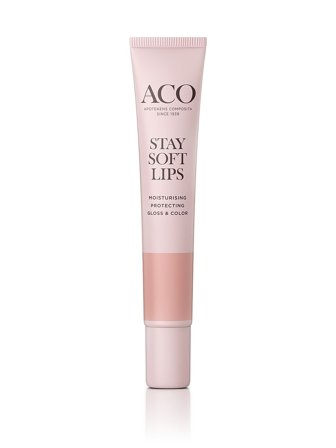 ACO Stay Soft Lips Caramel Nude, Skincare, Ansigtspleje, Læbepleje