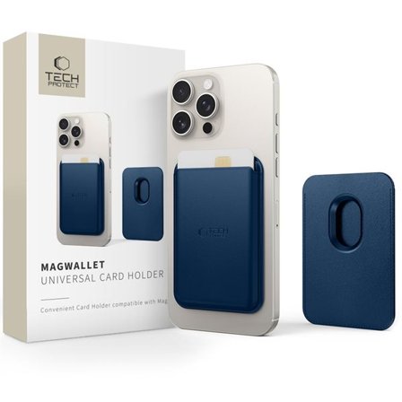 Tech-Protect MagWallet Magsafe-etui - blå