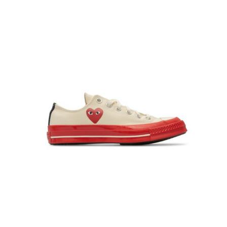 Comme des Garçons Play Sneakers Rød, Herre, Størrelse: 41 1/2 EU