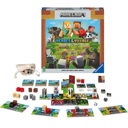 Minecraft Heroes Save Village Brettspill Flerfarget