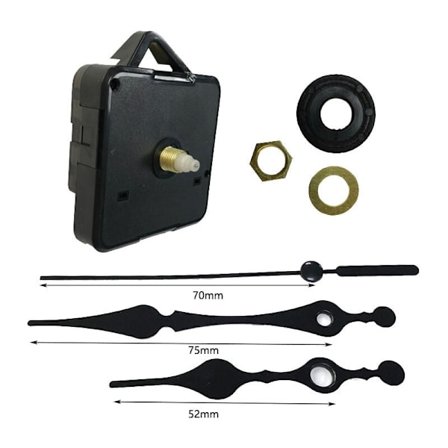 Varm Kvarts Klockrörelse Mekanism Klockvisare Mekanism Väggklocka Stora Visare DIY Väggklocka Mekanism Ersättningsdelar