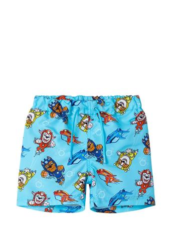 Nmmmoti Pawpatrol Long Swimshorts Cplg Badshorts Blue Name It