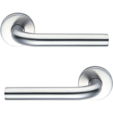 Par dørhåndtak på BRICARD Tempo "Pop" rustfritt stålrosett
