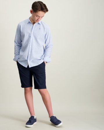Scotch & Soda CORE - Classic chino shorts Blau Shorts Jungen - Kids Brand Store