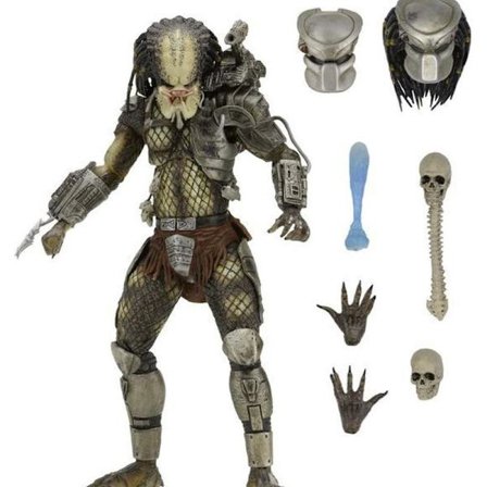 NECA Predator P1 Jungle Hunter 2.0 Deluxe Edition 7-tommer Ledfigur