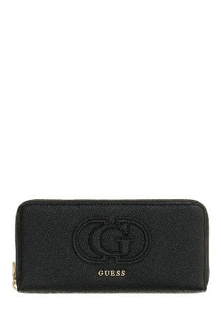 Guess ISOLA SLG LARGE ZIP AROUND Plånböcker & fodral Dam Svart ONESIZE