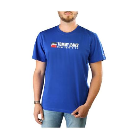 Tommy Hilfiger T-shirt - Dm0Dm14001 Blå, Herre T-shirts