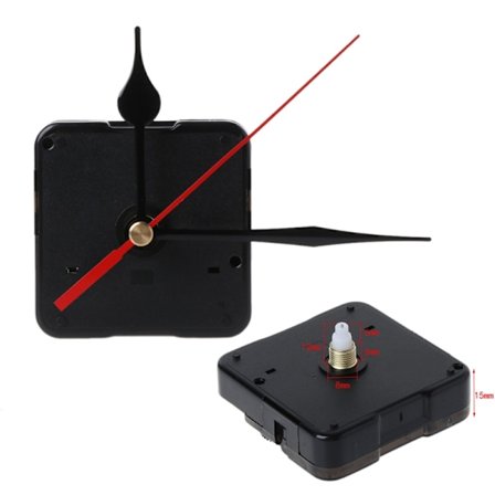 DIY Quartz Clock Movement Silence Quartz Clock Core Tillbehör Tillbehör för väggmonterade spetsiga nålar Tillbehör