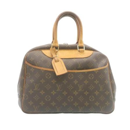 Louis Vuitton Vintage, pre-owned bag Deauville Bruin, Dames, Maat:ONE Size