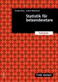 Statistik för beteendevetare - Faktabok, ISBN: 9789147097371