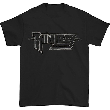 Tunn Lizzy T-shirt med klassisk logotyp