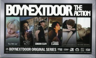The action (frame) Boynextdoor